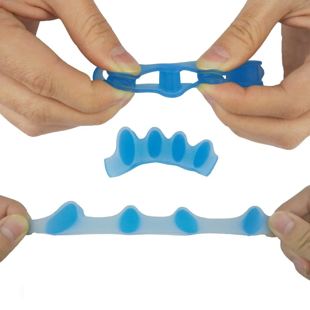2pcs=1pair New Protective Toes Separator Suitable Bunion Corrector Material Soft Gel Straightener Spacers Stretchers Care Tool
