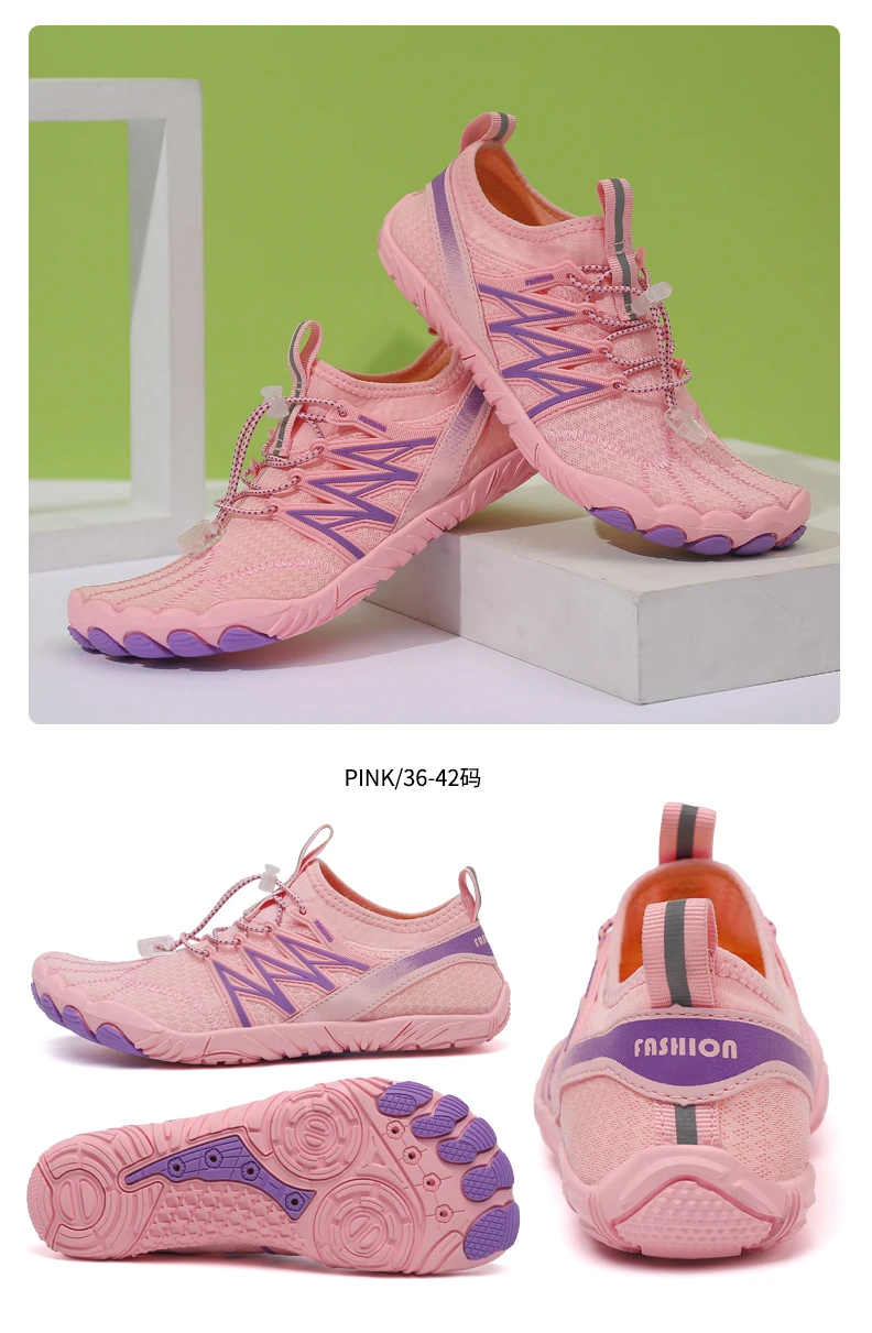 2023 ALIUPS נעלי ים יחף נעלי גברים נשים ספורט מים חיצוני חוף אקווה נעלי שחייה מהיר יבש אימון חדר כושר ריצה הנעלה