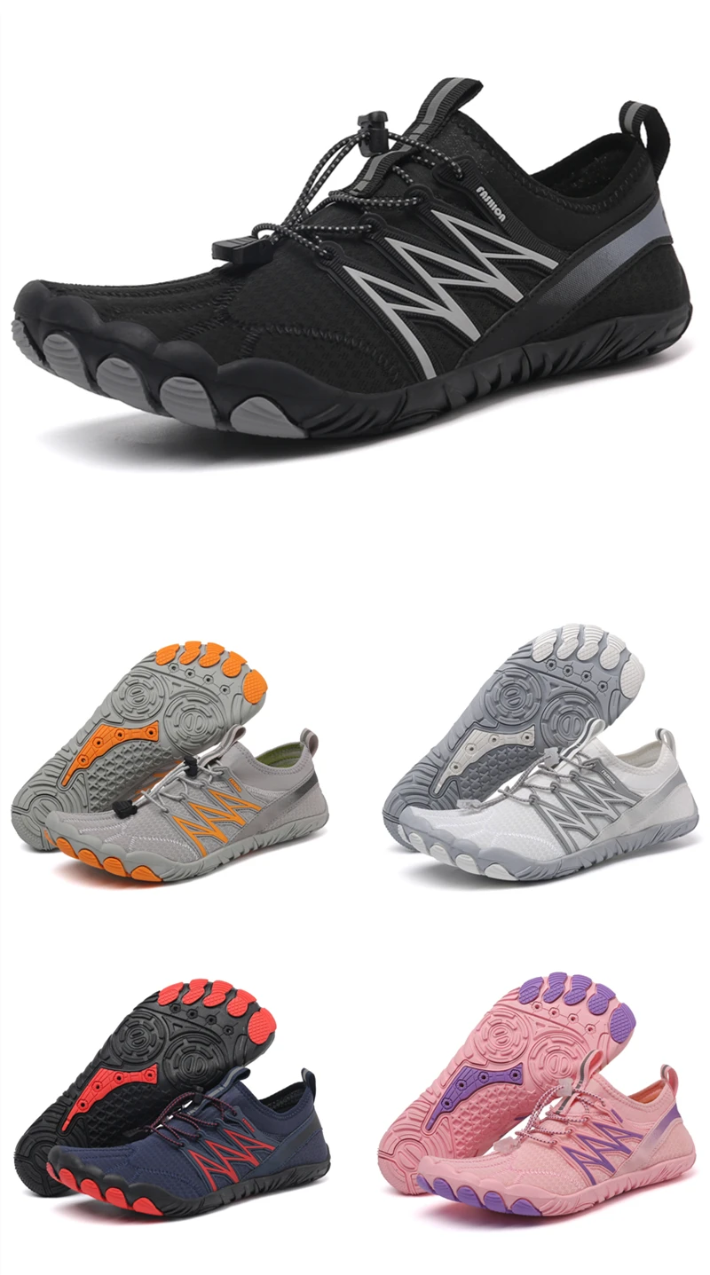 2023 ALIUPS נעלי ים יחף נעלי גברים נשים ספורט מים חיצוני חוף אקווה נעלי שחייה מהיר יבש אימון חדר כושר ריצה הנעלה