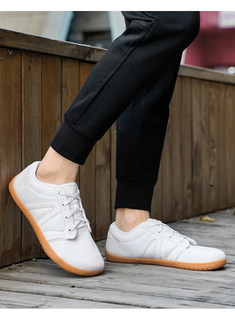 Mens Barefoot Shoes Zero Drop Minimalist Running Wide Toe Box Shoe Tennis Walking Shoes Breathable Wide Width Sneakers for Women
