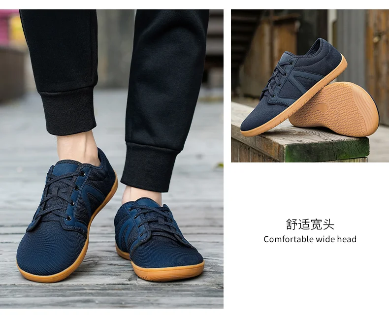 Mens Barefoot Shoes Zero Drop Minimalist Running Wide Toe Box Shoe Tennis Walking Shoes Breathable Wide Width Sneakers for Women