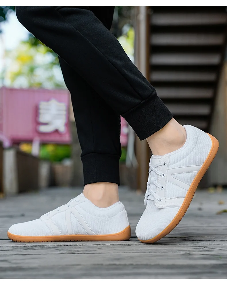 Mens Barefoot Shoes Zero Drop Minimalist Running Wide Toe Box Shoe Tennis Walking Shoes Breathable Wide Width Sneakers for Women