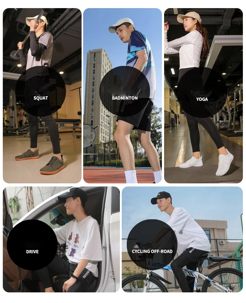 Wide-toe Barefoot Flat Shoes Rubber Outsole Outdoor Casual Shoes Suitable For Gym Office Driving Ladies Yoga Shoes Dance Shoes
