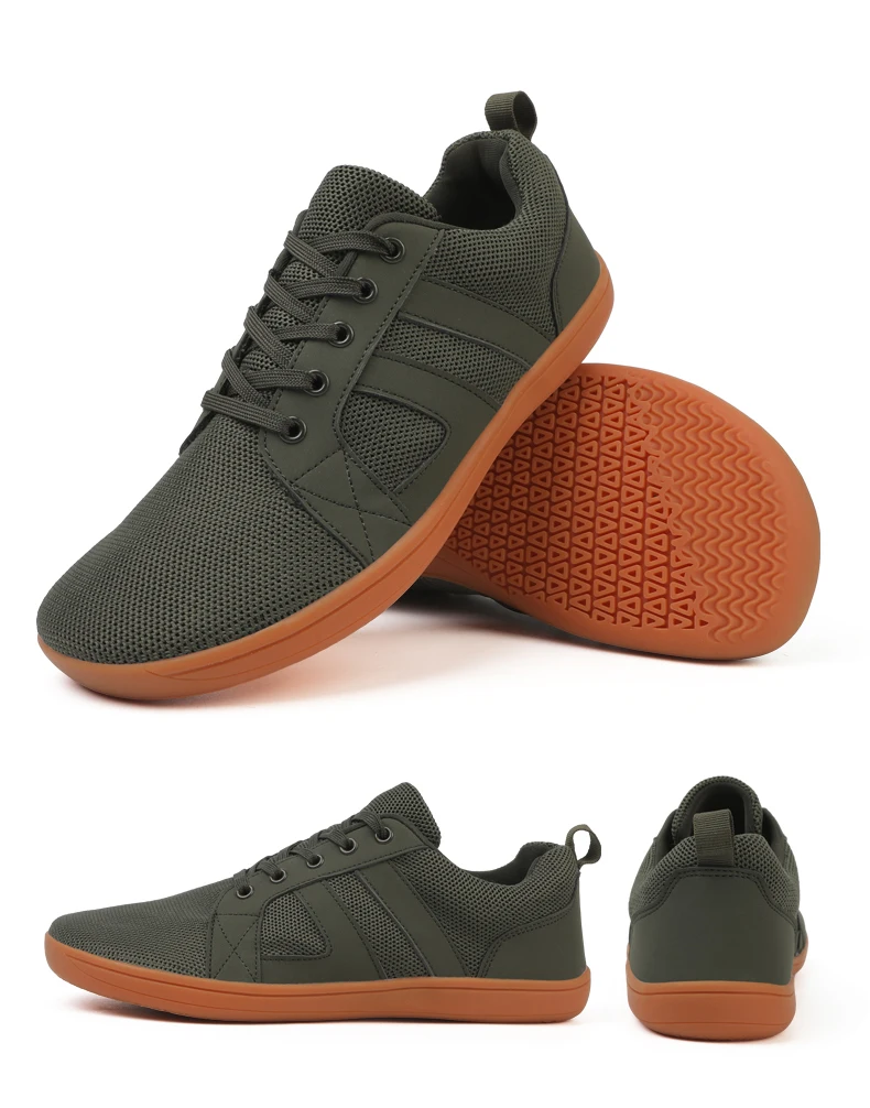 Wide-toe Barefoot Flat Shoes Rubber Outsole Outdoor Casual Shoes Suitable For Gym Office Driving Ladies Yoga Shoes Dance Shoes