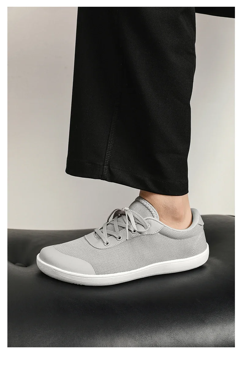 Unisex Wide Barefoot Sneakers Men's Wide Slip on Barefoot Walking Shoes | Zero Drop Sole | Minimalist Footwear | Wide Toe Box