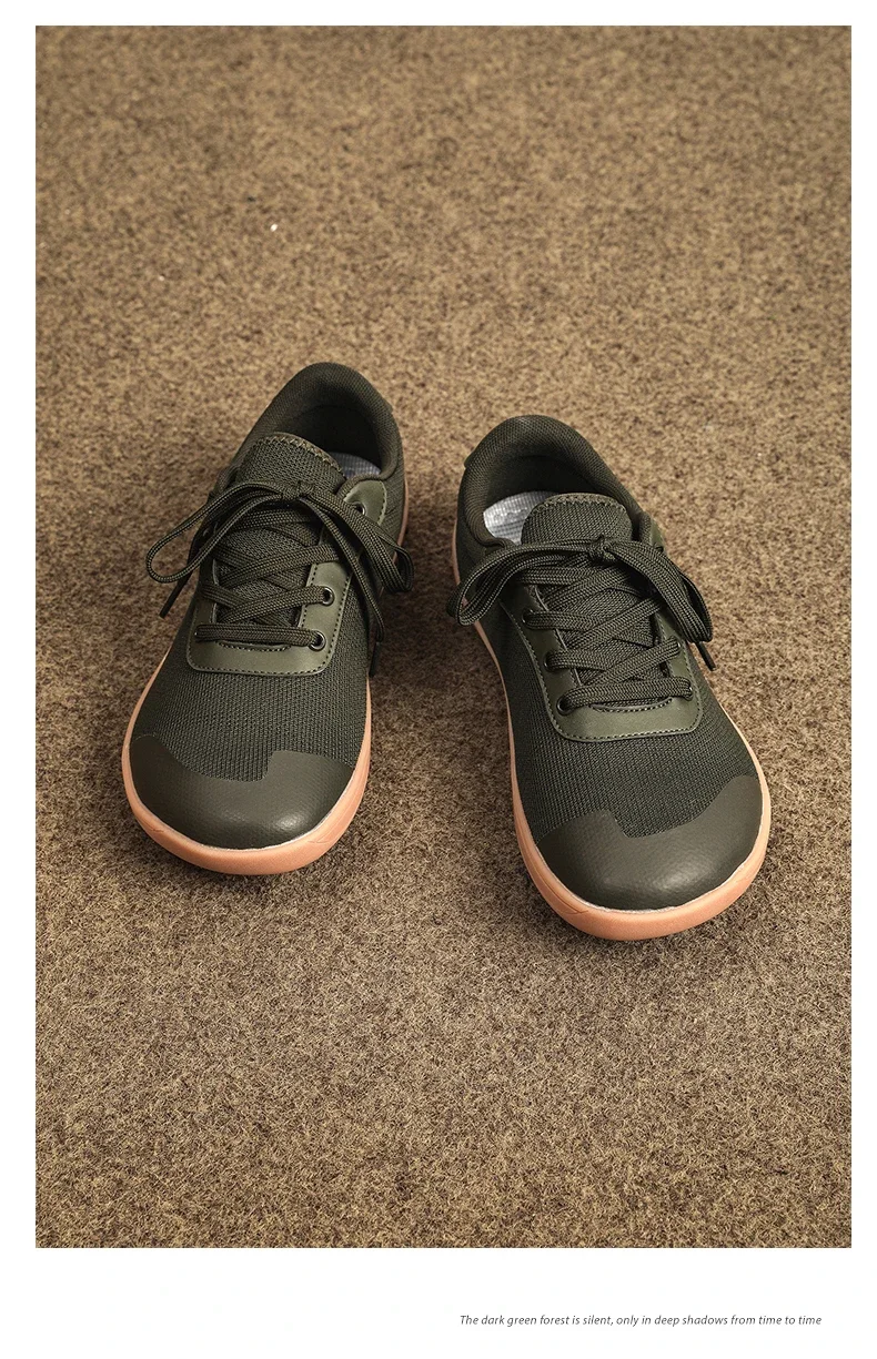 Unisex Wide Barefoot Sneakers Men's Wide Slip on Barefoot Walking Shoes | Zero Drop Sole | Minimalist Footwear | Wide Toe Box