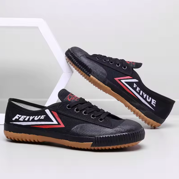 ⁦Feiyue Top One - Black⁩ – תמונה ⁦4⁩