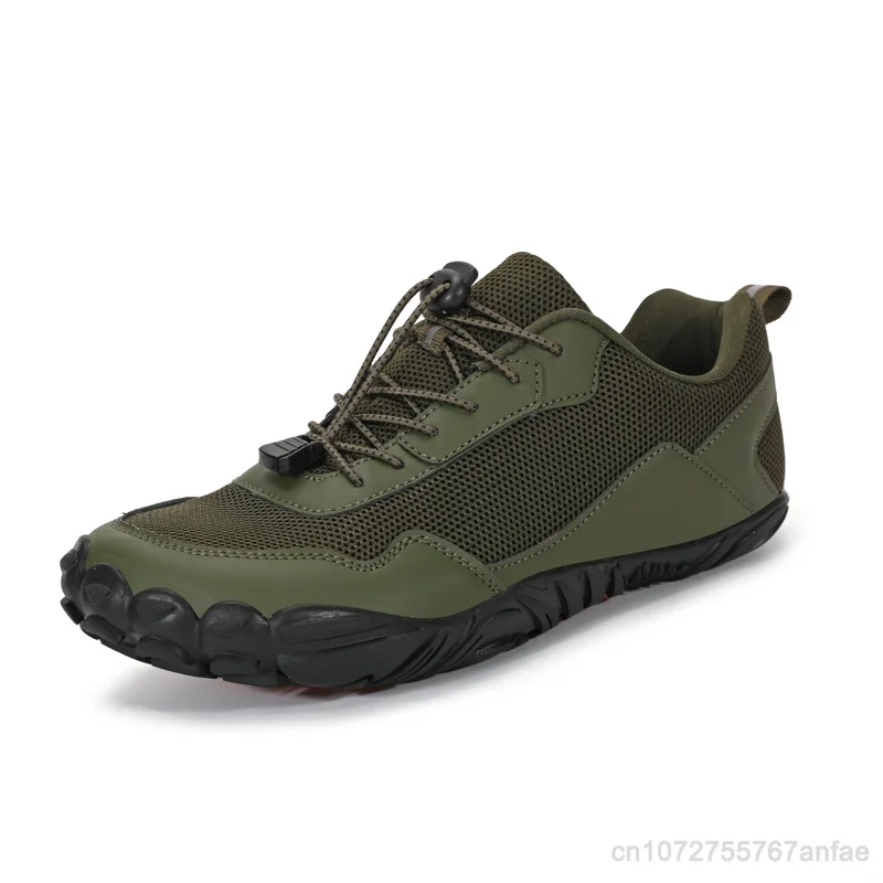 Men's Minimalist Trail Running Barefoot Shoes Wide Toe Box Zero Drop Aqua Sock Shoes for Kayaking Boating Hiking Surfing Walking