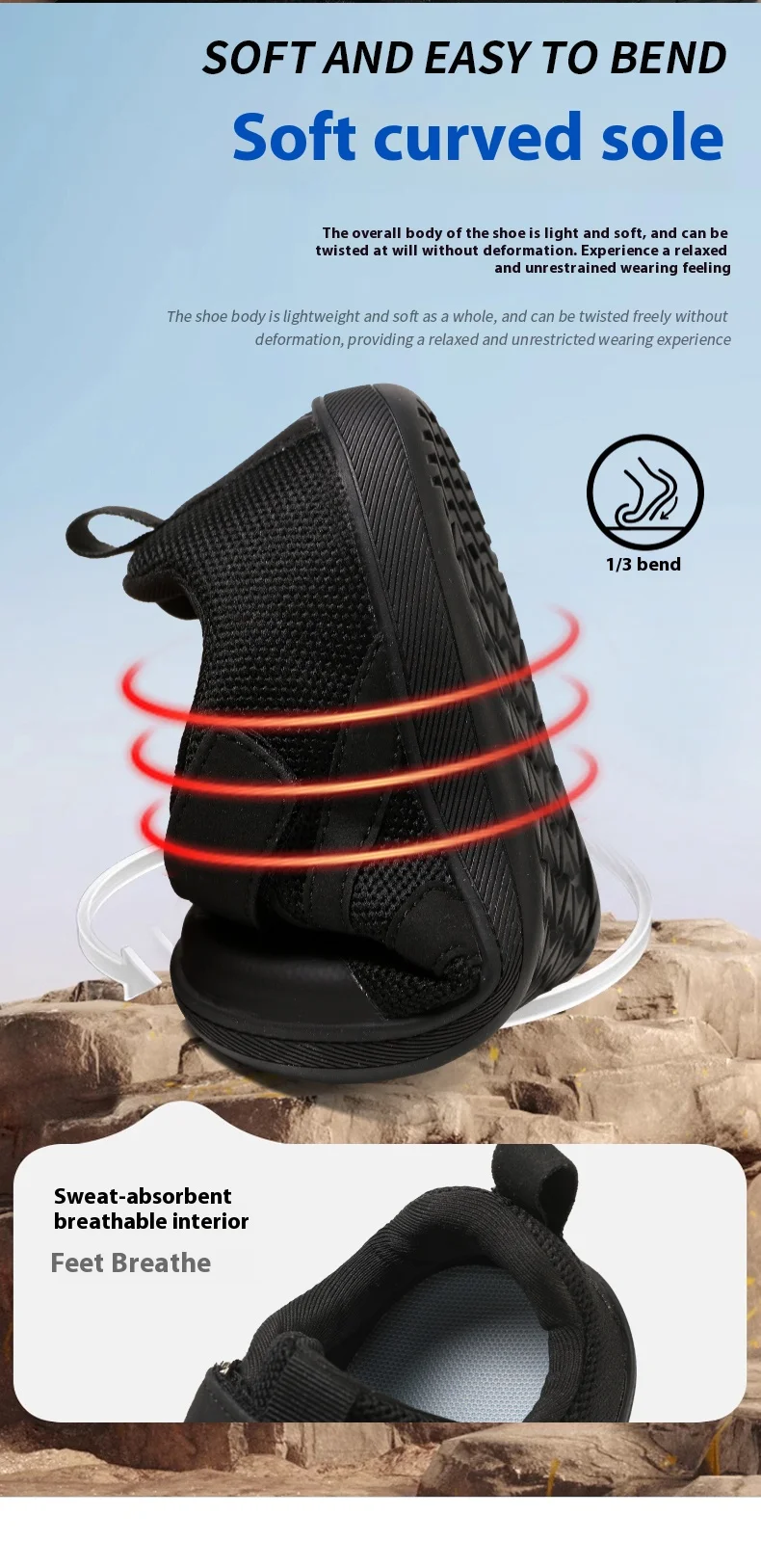 New Kids Barefoot Sneakers Cross Trainer Breathable Comfort Knit Sole Girls Boys Walking Shoes Outdoor Non Slip Children Shoes