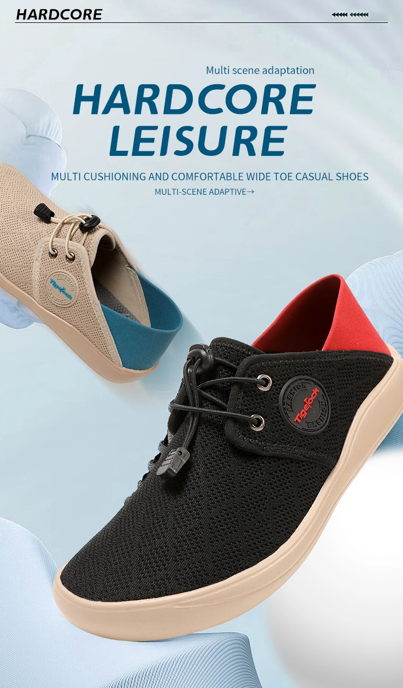 New Breathable Mesh Men Barefoot Wide-toed Shoes barefoot casual shoes and Anti slip and wear-resistant outdoors fitness sneaker