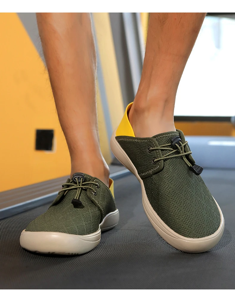 New Breathable Mesh Men Barefoot Wide-toed Shoes barefoot casual shoes and Anti slip and wear-resistant outdoors fitness sneaker