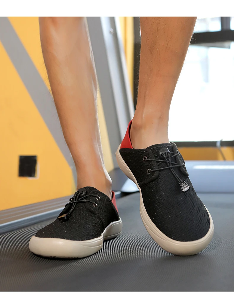 New Breathable Mesh Men Barefoot Wide-toed Shoes barefoot casual shoes and Anti slip and wear-resistant outdoors fitness sneaker