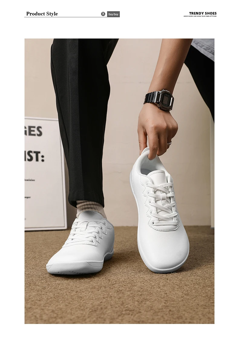 Men's Vulcanized Shoes Comfortable Wide Toe Barefoot Shoes Zero Drop Minimalist Sneakers Unisex Lace Up Non Slip Walking Shoes